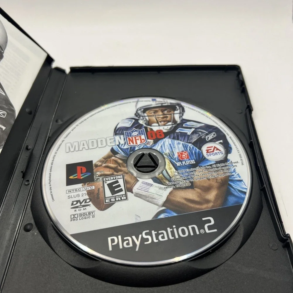 Madden NFL 08 (Sony Playstation 2) PS2 Complete CIB